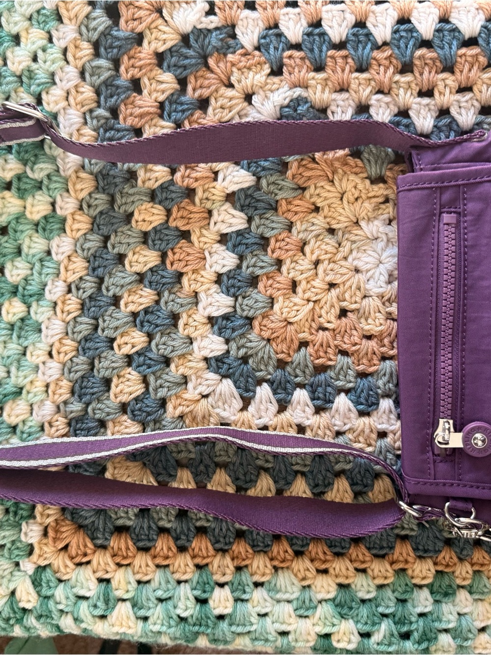 Kipling - mint condition Purple Crossbody Shoulder Bag